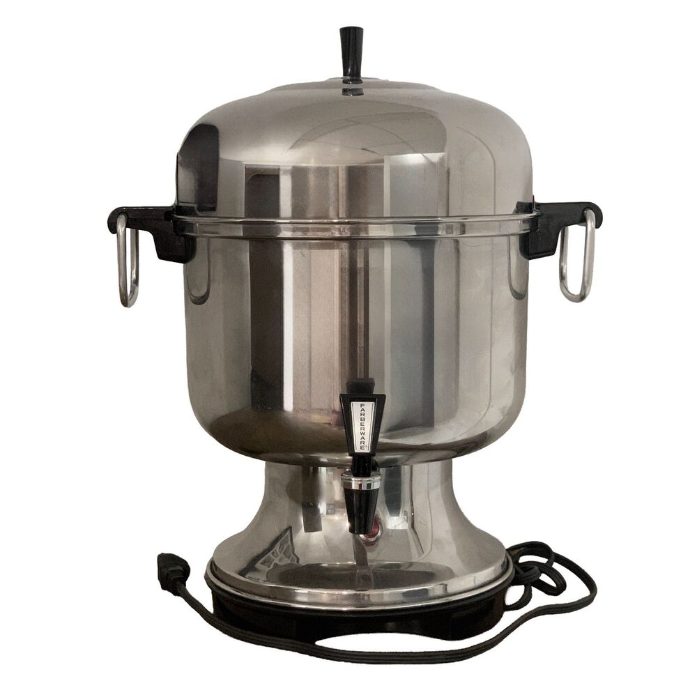 Vintage 1970s 80s Farberware 12–36 Cup Auto Coffee Percolator Urn Model L1360